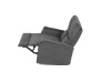 TV-S8449 GREY2, relaxační křeslo, látka šedá