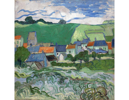 VR2-55 Vincent van Gogh - Pohled na Auvers