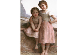 R15-140 Adolph William Bouguereau - Na skalnaté pláži