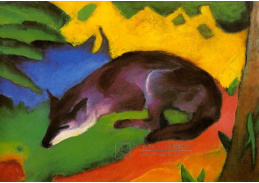 VFM 43 Franz Marc - Černá liška