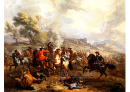 SO XII-215 Jan van Huchtenburgh - Bitva ve válce se Španělskem