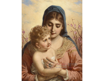 SO XII-407 Anton Ebert - Madonna a dítě