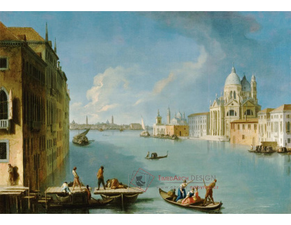 KO IV-182 Johann Richter - Příprava na svátek Madonny della Salute v Benátkách