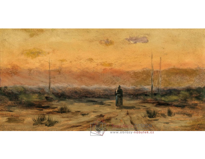 A-1570 Jakub Schikaneder - Žena u moře za úsvitu