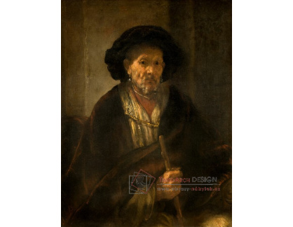 A-8113 Rembrandt - Portrét starého muže
