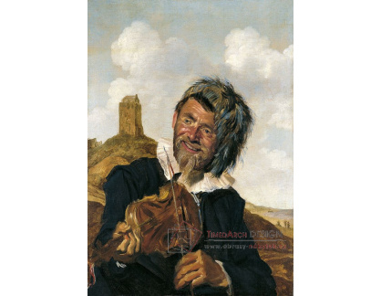 DDSO-2651 Frans Hals - Loutnista v krajině