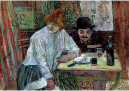 D-6343 Henri de Toulouse-Lautrec - V kavárně La Mie