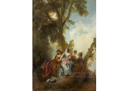 D-7975 Nicolas Lancret - Vyznání lásky