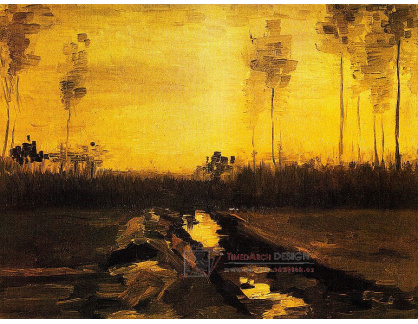 VR2-158 Vincent van Gogh - Krajina za soumraku
