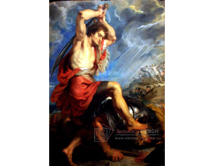 VRU05 Peter Paul Rubens - David zabíjí Goliáše