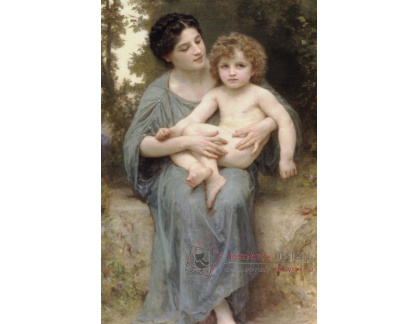 R15-180 Adolph William Bouguereau - Mladý bratr