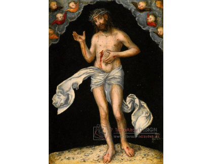 VlCR-155 Lucas Cranach - Kristus jako muž bolestí