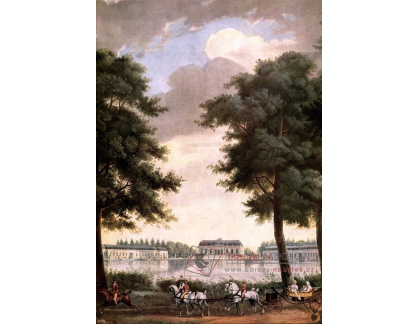VSO 1349 Horace Vernet - Nástěnná malba zámku Benrath