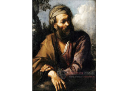 KO V-166 Pier Francesco Mola - Portrét muže v turbanu