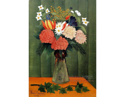 VKZ 154 Henri Rousseau - Zátiší s květinami ve váze