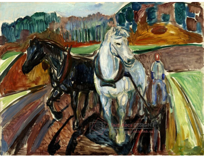 A-5082 Edvard Munch - Podzimní orba