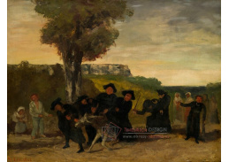 A-6920 Gustave Courbet - Návrat z konference