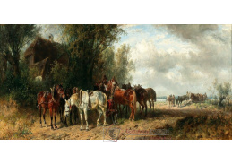 A-6196 Ludwig Hartman - Převoz koní