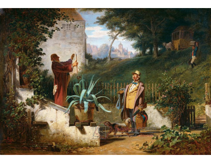 DDSO-3243 Carl Spitzweg - Přátelé z dětství