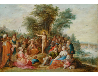 A-8329 Frans Francken - Kázání svatého Jana Křtitele