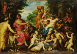 DDSO-3558 Hendrick van Balen - Bacchus a Diana