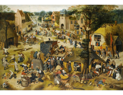 DDSO-4154 Pieter Brueghel - Vesnická slavnost