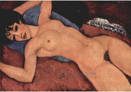 D-7000 Amedeo Modigliani - Ležící ženský akt