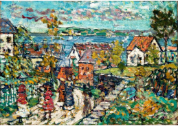 D-7445 Maurice Brazil Prendergast - Krajina s cestou