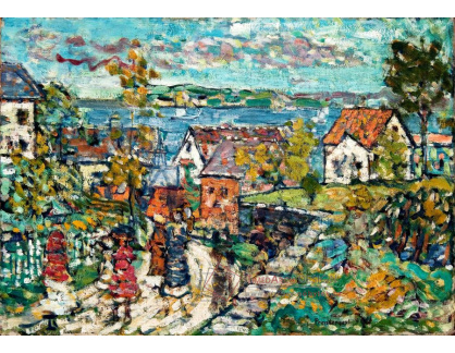 D-7445 Maurice Brazil Prendergast - Krajina s cestou