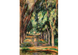 D-7985 Paul Cézanne - Alej z kaštanových stromů v Jas de Bouffan