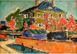 VELK 10 Ernst Ludwig Kirchner - Vila v Drážďanech