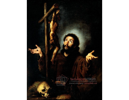 XV-265 Bernardo Strozzi - Svatý František z Assisi