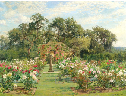 SO XVI-49 Afred William Parsons - Růžová zahrada