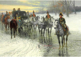 A-5423 Jan Wladyslaw Chelminski - Napoleonův ústup