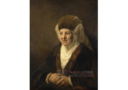 A-8112 Rembrandt - Portrét staré ženy
