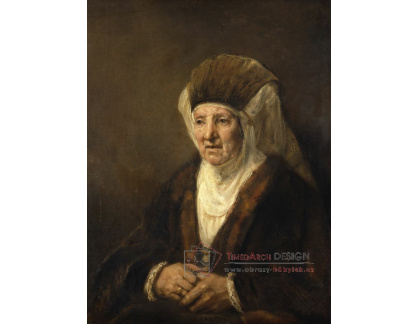 A-8112 Rembrandt - Portrét staré ženy
