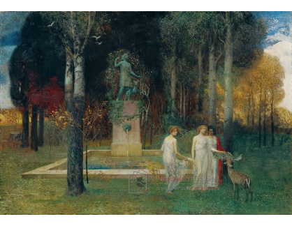 D-7129 Eduard Veith - Víly u fontány