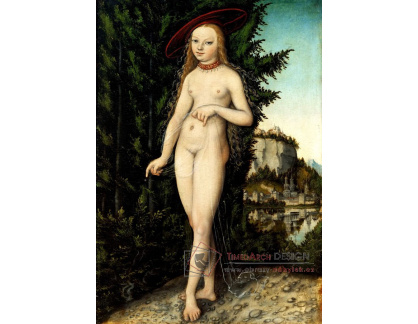 VlCR-154 Lucas Cranach - Venuše stojící v krajině