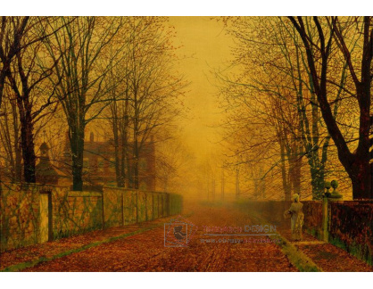 SO IX 332 John Atkinson Grimshaw - Večerní záře