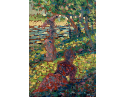 SO XVII-259 Georges Pierre Seurat - Žena v parku