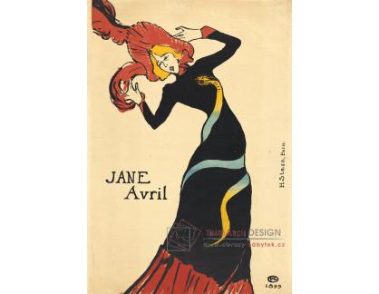 A-240 Henri Toulose-Lautrec - Jane Avril