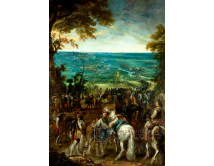 A-5791 Peter Paul Rubens - Jindřich IV při obléhání Amiens v roce 1597
