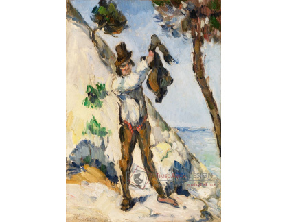 D-7998 Paul Cézanne - Muž s vestou