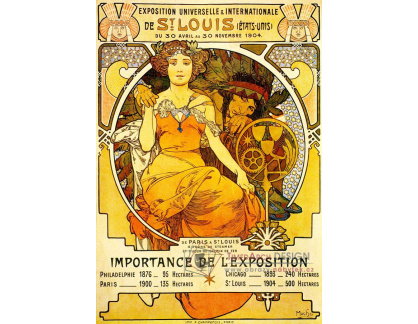 VAM69 Alfons Mucha - Exposition Universelle Internationale De St Louis