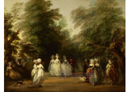 SO V-370 Thomas Gainsboroug - Promenáda v parku svatého Jakuba