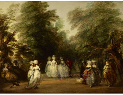 SO V-370 Thomas Gainsboroug - Promenáda v parku svatého Jakuba