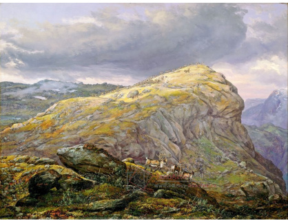 SO XIV-355 Johan Christian Dahl - Stugunoset na Filefjell