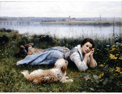 SO XVI-438 Daniel Ridgway Knight - Snění