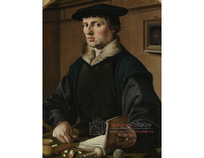 PORT-401 Maarten van Heemskerck - Portrét Pietera Bickera