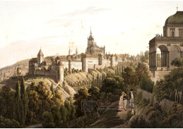 A-614 Carl August Richter - Pohled na Hradčany od severovýchodu